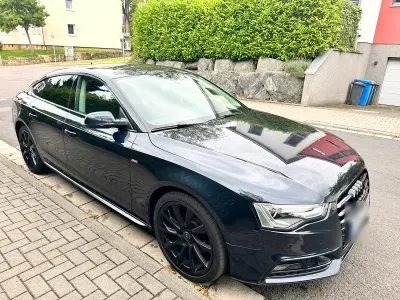 Gebraucht Audi A5 S-Line 177 PS (130 kW) 2014 Blau Coupé