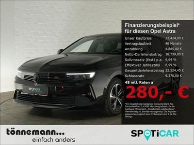 Gebraucht Opel Astra 131 PS (96 kW) 2024 Schwarz Kombi