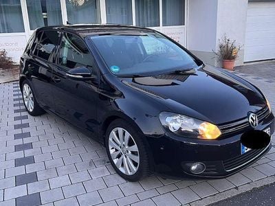 Gebraucht VW Golf VI Highline 122 PS (89 kW) 2009 Schwarz Kleinwagen