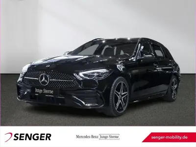 Brugt Mercedes C180 AMG 170 HK (125 kW) 2023 Sort Sedan
