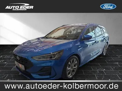 Brugt Ford Focus ST-Line 116 HK (85 kW) 2023 Blå Stationcar