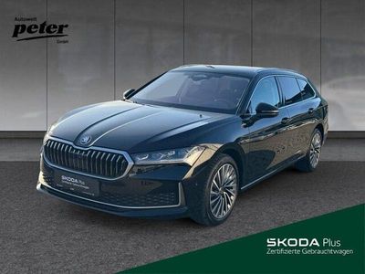 Gebraucht Skoda Superb LAURIN & KLEMENT 150 PS (110 kW) 2025 Onyxschwarz Kombi