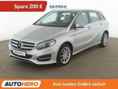 Gebraucht Mercedes B220 Style 177 PS (130 kW) 2017 Grau Van / Kleinbus