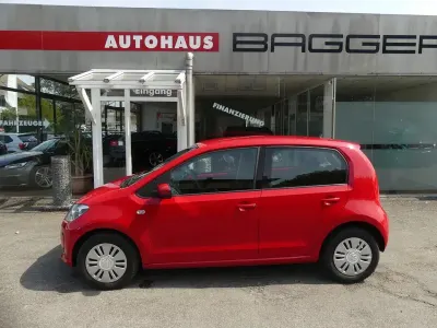 Gebraucht VW up! move up! 60 PS (44 kW) 2015 Rot Kleinwagen