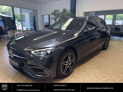 Gebraucht Mercedes C300e Business 204 PS (150 kW) 2023 Grafitgrau  metalliclack Kombi