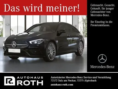 Gebraucht Mercedes CLA250e AMG 160 PS (117 kW) 2021 Kosmosschwarz Coupé