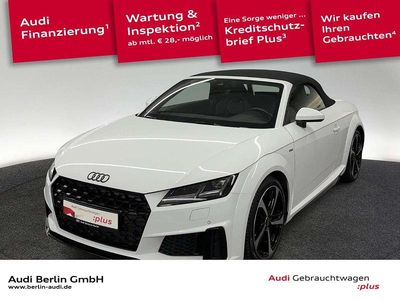 Gebraucht Audi TT 197 PS (144 kW) 2023 Gletscherweiß metallic/verdeck Cabrio