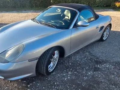 Usata Porsche Boxster 228 CV (167 kW) 2003 Argento Cabrio