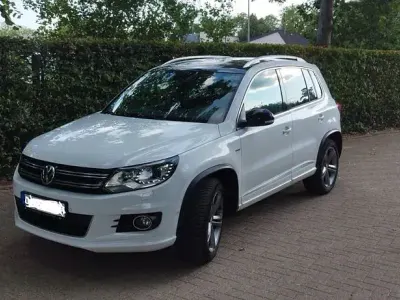 Gebraucht VW Tiguan 122 PS (89 kW) 2015 Weiß SUV