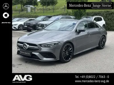 Gebraucht Mercedes CLA35 AMG AMG 306 PS (225 kW) 2023 Lack mountaingrau Coupé