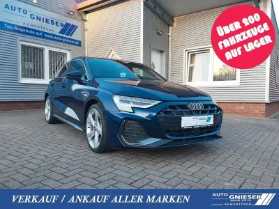 Brugt Audi A3 S-Line 150 HK (110 kW) 2024 Blå Sedan