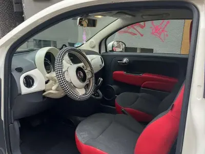 Używany Fiat 500C Mirror 69 KM (50 kW) 2017 Biały Kabriolet