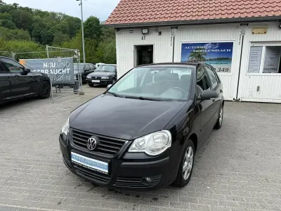 Gebraucht VW Polo United 69 PS (50 kW) 2008 Schwarz Kleinwagen
