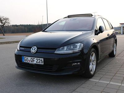 Gebraucht VW Golf VII 110 PS (80 kW) 2014 Schwarz Kombi
