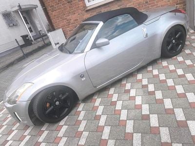 Second-hand Nissan 350Z 280 CP (205 kW) 2006 Argintiu Cabrio
