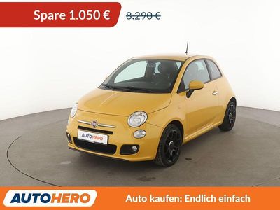 Gelb Gebraucht 2015 Fiat 500 S Kleinwagen | 7.240 € (Fairer Preis)