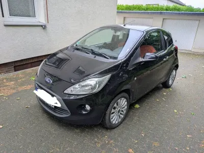 Gebraucht Ford Ka Ambiente 69 PS (50 kW) 2011 Schwarz Kleinwagen
