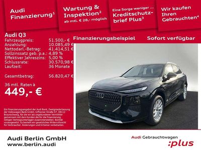 Gebraucht Audi Q3 Ambiente 272 PS (200 kW) 2025 Mythosschwarz metallic SUV
