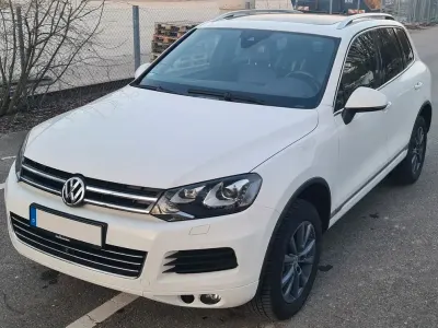 Gebraucht VW Touareg 245 PS (180 kW) 2014 Weiß SUV
