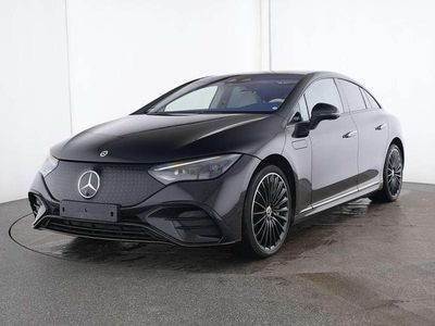 Gebraucht Mercedes EQE500 AMG 300 kW (408 PS) 2025 Metalliclack obsidianschwarz Limousine