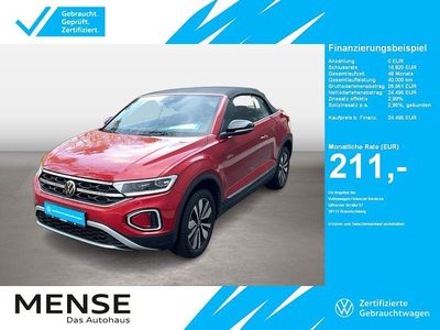 Gebraucht VW T-Roc Cabriolet Goal 116 PS (85 kW) 2025 Rot Cabrio