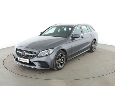 Gebraucht Mercedes C180 AMG line 156 PS (114 kW) 2018 Grau Kombi