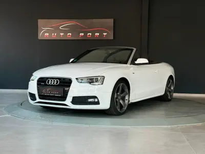 Gebraucht Audi A5 Cabriolet S-Line 224 PS (164 kW) 2015 Ibisweiss Cabrio