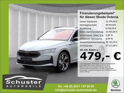 Grau Neu 2025 Skoda Octavia SportLine Kombi | 41.979 € (Etwas zu teuer)
