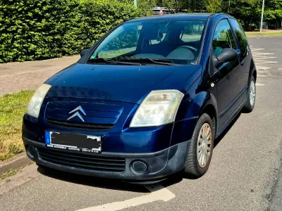 Brugt Citroën C2 Style 60 HK (44 kW) 2006 Blå Hatchback