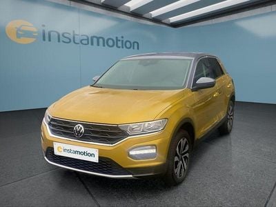 Second-hand VW T-Roc 150 CP (110 kW) 2021 Galben SUV