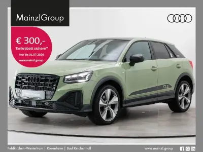 Gebraucht Audi Q2 S-Line 150 PS (110 kW) 2023 Apfelgrün metallic (metallic) SUV