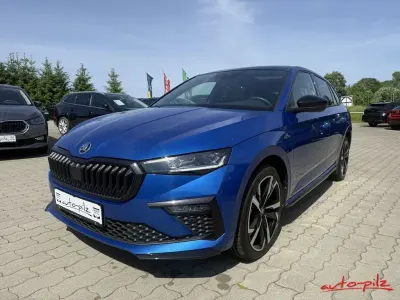 Gebraucht Skoda Scala Monte Carlo 116 PS (85 kW) 2025 Blau Kleinwagen