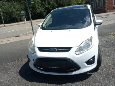 Gebraucht Ford Grand C-Max Titanium 150 PS (110 kW) 2011 Weiß Van / Kleinbus