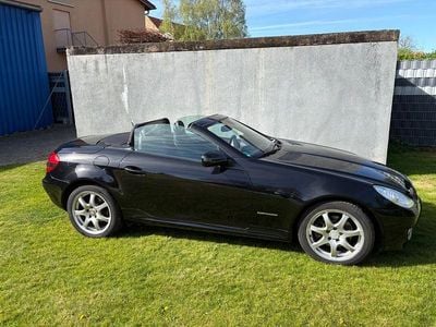 Usata Mercedes SLK200 2LOOK Edition 184 CV (135 kW) 2010 Nero Cabrio