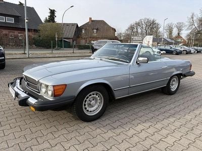Usata Mercedes SL380 Classic 156 CV (114 kW) 1981 Blu Cabrio