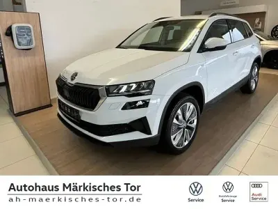Gebraucht Skoda Karoq Tour 150 PS (110 kW) 2023 Moonweiss metallic SUV