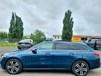 Gebraucht Mercedes CLA250 218 PS (160 kW) 2021 Blau Coupé