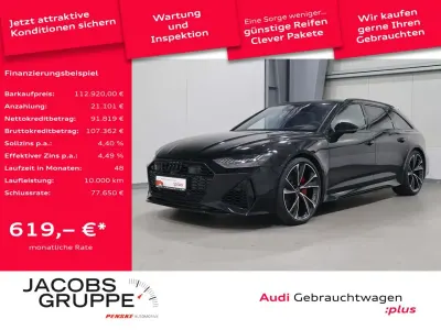 Używany Audi RS6 Ambiente 600 KM (441 kW) 2025 Czarny Kombi