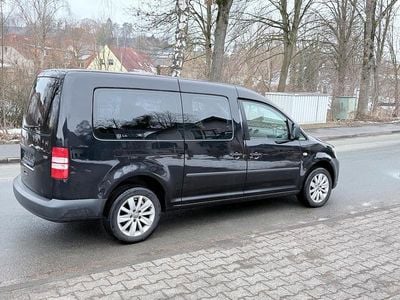 Gebraucht VW Caddy Maxi 110 PS (80 kW) 2011 Schwarz Van / Kleinbus