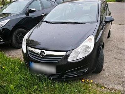 Gebraucht Opel Corsa 80 PS (58 kW) 2010 Schwarz Kleinwagen
