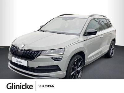 Steelgrau Gebraucht 2021 Skoda Karoq SportLine SUV | 24.870 € (Fairer Preis)