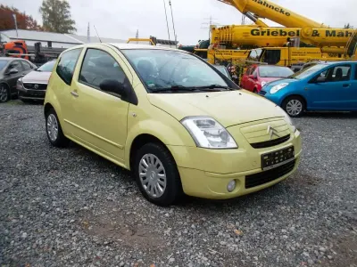 Gebraucht Citroën C2 Comfort 73 PS (53 kW) 2006 Gelb Kleinwagen