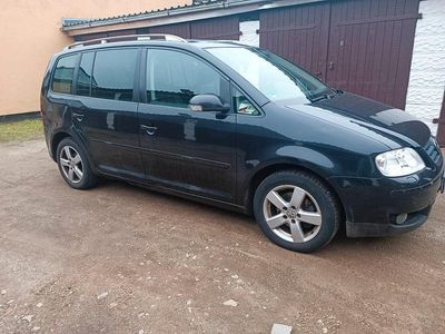 Gebraucht VW Touran Highline 140 PS (102 kW) 2005 Schwarz Van / Kleinbus