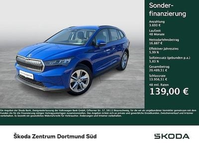 Gebraucht Skoda Enyaq iV Loft 108 kW (148 PS) 2023 Blau SUV