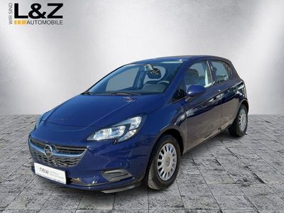 Blau Gebraucht 2017 Opel Corsa Selection Limousine | 9.480 € (Etwas zu teuer)