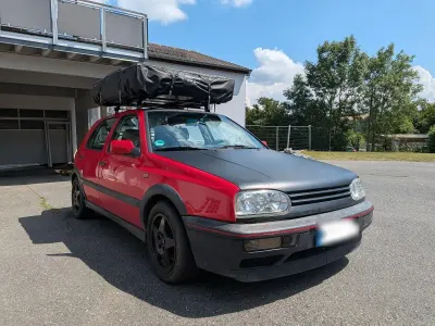 Gebraucht VW Golf III 90 PS (66 kW) 1995 Rot Kombi