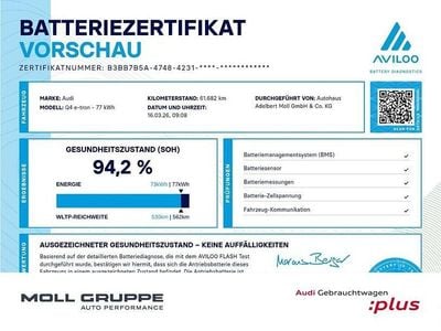 Gebraucht Audi Q4 e-tron Ambiente 194 kW (265 PS) 2022 Mythosschwarz metallic SUV