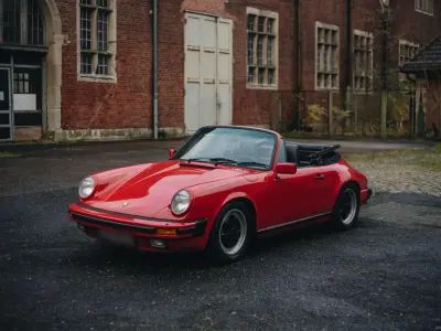 Gebraucht Porsche 911 Carrera Cabriolet 207 PS (152 kW) 1985 Rot Cabrio