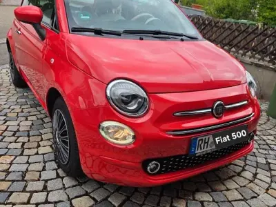 Gebraucht Fiat 500 Lounge 69 PS (50 kW) 2018 Rot Kleinwagen