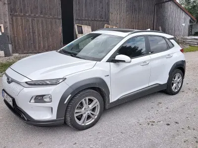 Gebraucht Hyundai Kona Premium 150 kW (204 PS) 2020 Weiß SUV